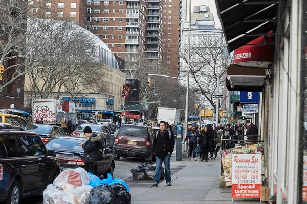 New York Çok Işlek Bir Cadde — Stok fotoğraf