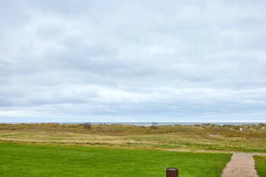 Sahilin güzel manzarası.