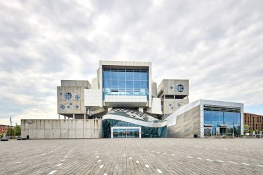 Danimarka 'daki müzik binasının ön girişi.