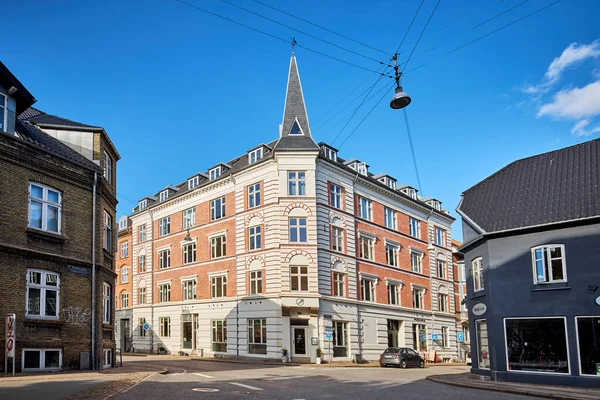 Pequeño Edificio Tienda Ciudad Denmark — Foto de Stock