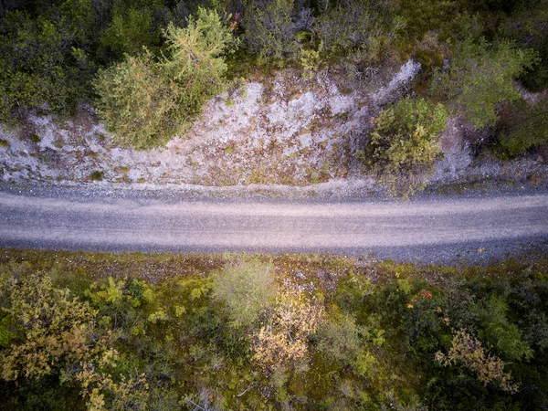 Dağlardan Ağaçlardan Oluşan Güzel Bir Manzara — Stok fotoğraf