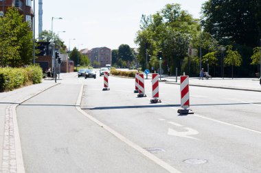 Danimarka 'da trafikte uyarı işaretleri