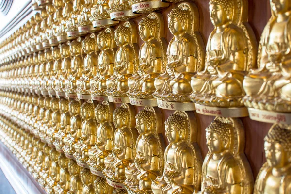 Pared del templo Buddha —  Fotos de Stock