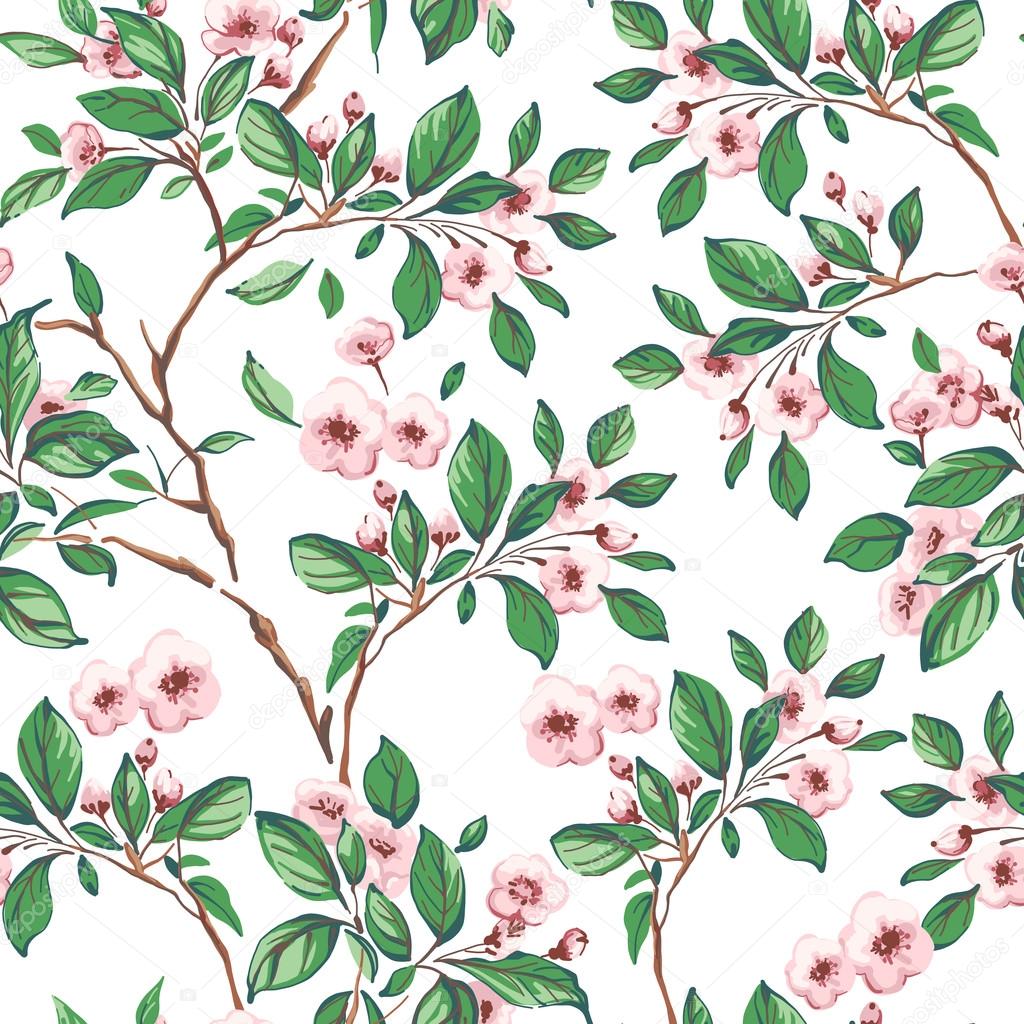 Pink And Green Pattern