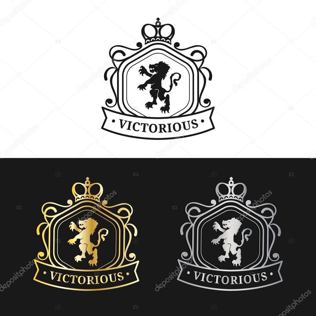 Luxury monograms logos templates