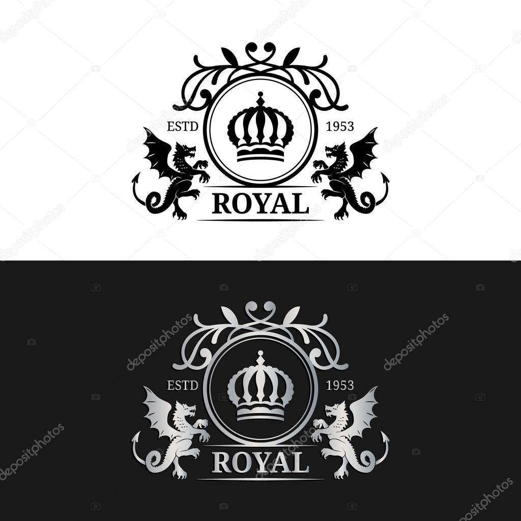 Vintage monograms logos templates Stock Vector Image by ©vladayoung