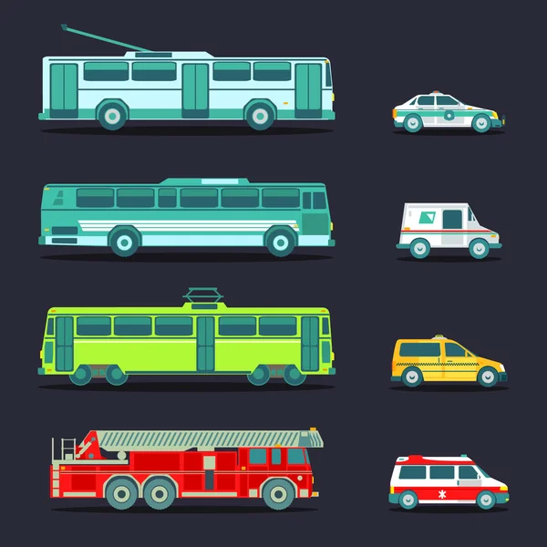 Public transportation set