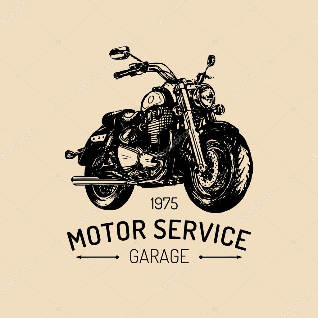 Logotipo del motociclista imágenes de de arte vectorial | Depositphotos