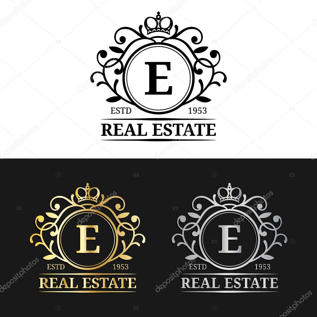 real estate monograms logos