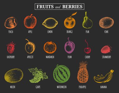 El yapımı meyveler