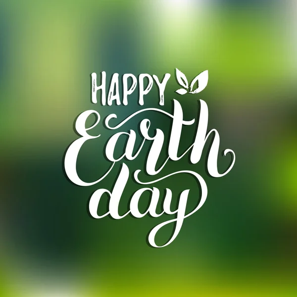 Happy Earth Day — Stock Vector