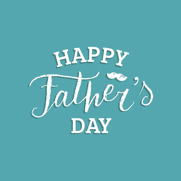 Tarjeta del Día del Padre Feliz — Vector de stock