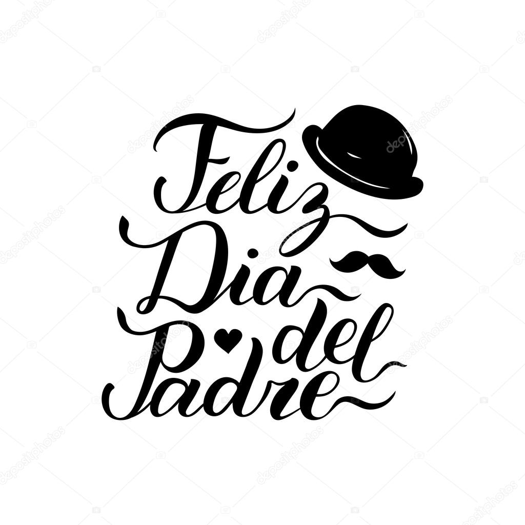Feliz Dia Del Padre - Father's Day Stock Vector Image by ©vladayoung  #112468208