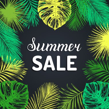 Yaz indirimi posteri