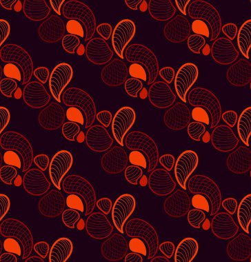 Sonsuz süslü arka plan