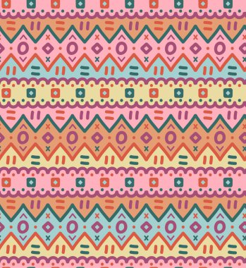 Etnik süslemesiz desen