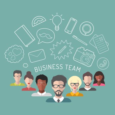 İş Takım Yönetimi'nde düz stil