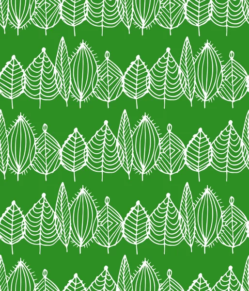 Leaves seamless pattern — Stock Vector