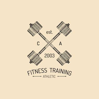 Fitness Spor salonu logosu.