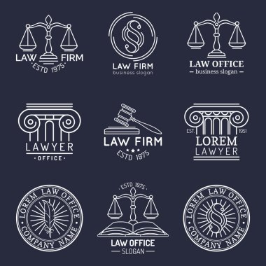 Hukuk office logo koymak.