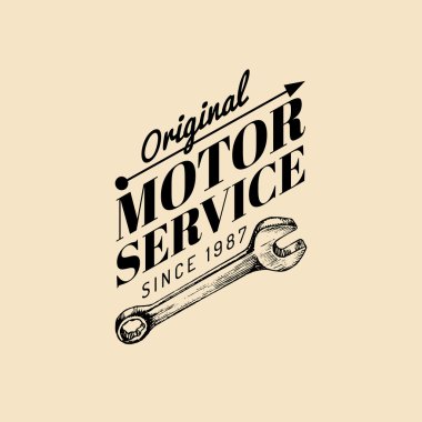 Vintage bisikletçileri logosu
