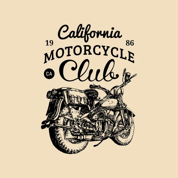 Logo moto Chopper . — Image vectorielle