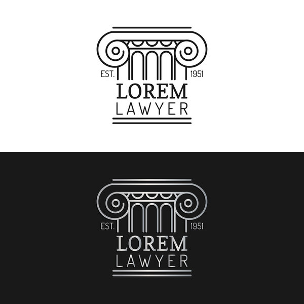 Law office logo.