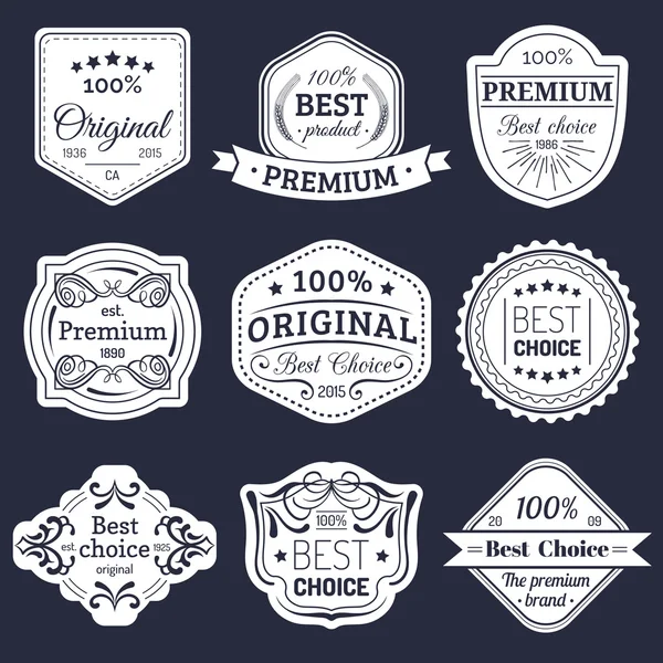 Best choice emblems. — Stock Vector