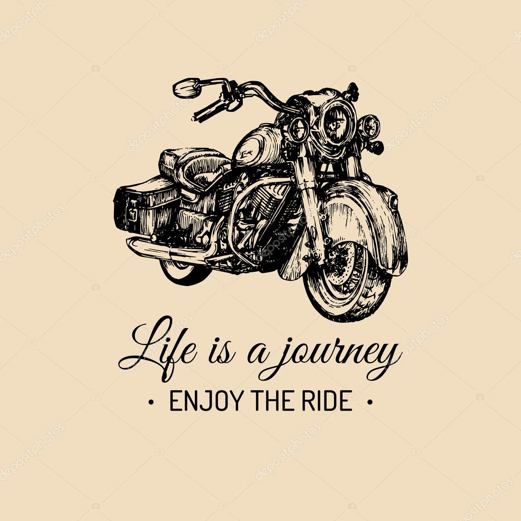 Retro Hand Sketched Cruiser Motorcycle Stock Vector Vladayoung retro-hand-sketched-cruiser-motorcycle-stock-vector-vladayoung