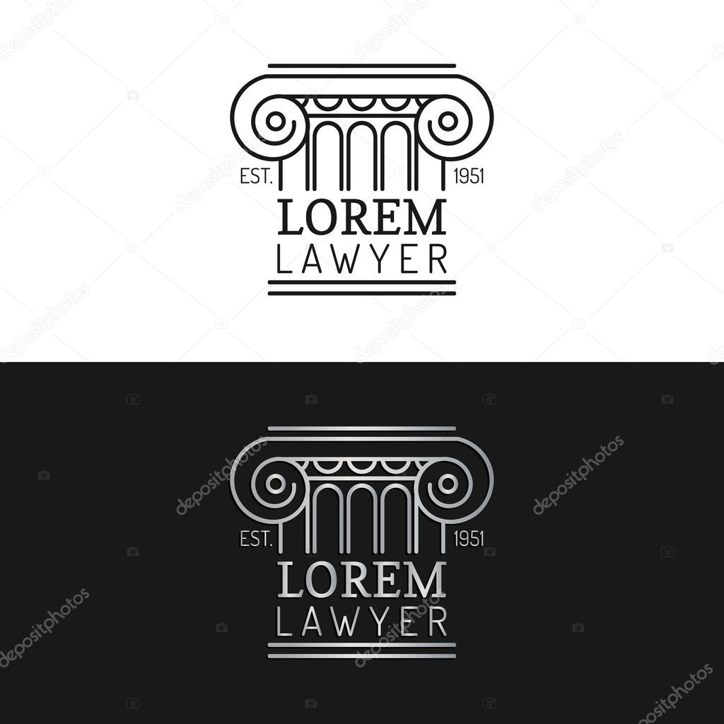 Law office logo.