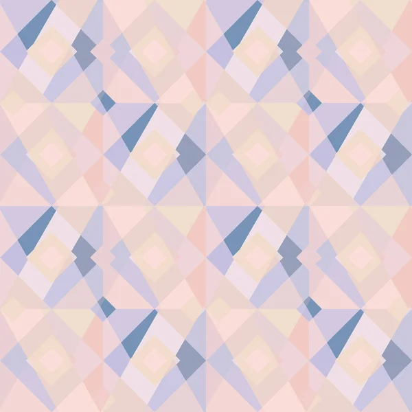 Geometrische Naadloze Patroon Rhombus Square Modern Ontwerp — Stockfoto