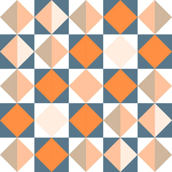 Geometrische Versiering Afbeelding Witte Gekleurde Achtergrond — Stockvector