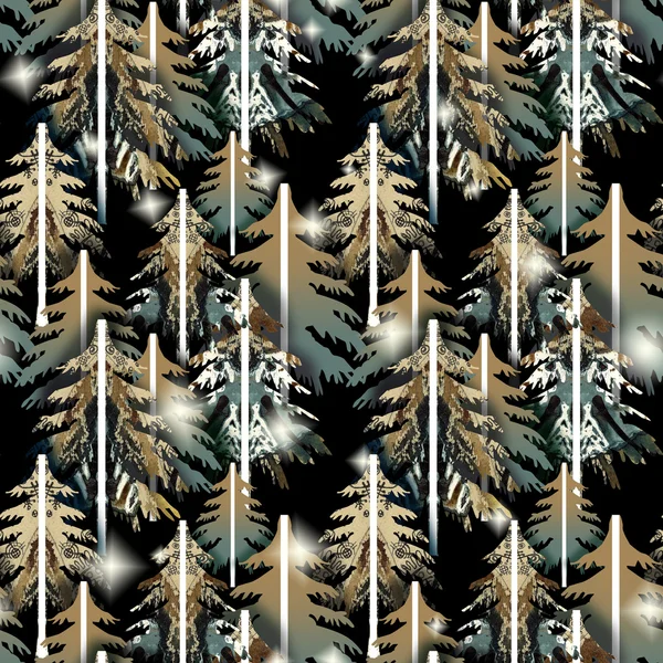 Wzór lasu — Zdjęcie stockowe
