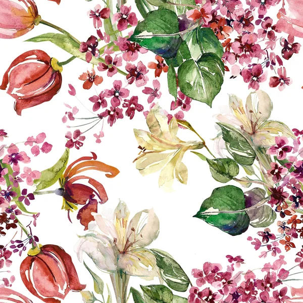 Floral seamless pattern — Stock Photo, Image