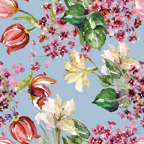 Floral seamless pattern — Stock Photo, Image