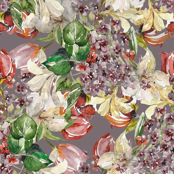 Floral seamless pattern — Stock Photo, Image