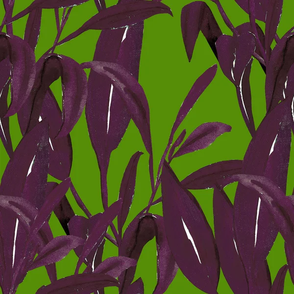 野生のニンニクの葉 — ストック写真