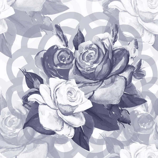 Roses seamless pattern — Stock Photo, Image