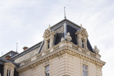 Lviv tarihi merkezi sarayda çatısı