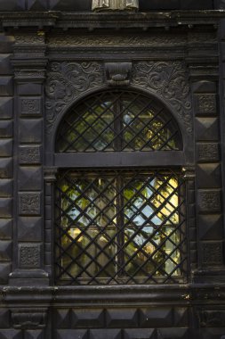 Siyah çubuğu pencere