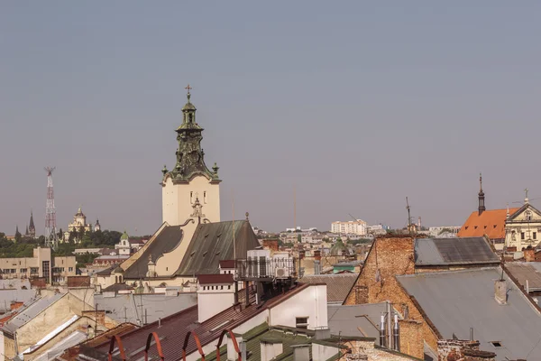 Lato miejski we Lwowie — Zdjęcie stockowe