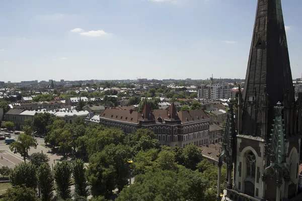 Panorama Lwowa z Kościół św i Elizabeth — Zdjęcie stockowe