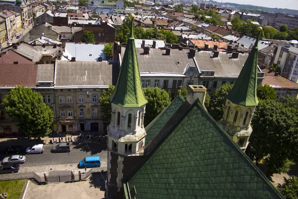 Koepel van de kathedraal van St. Elizabeth en Olha — Stockfoto