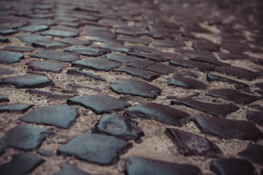 sokak eski kaldırım taşı