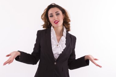 Karışık işadamı ellerini atar