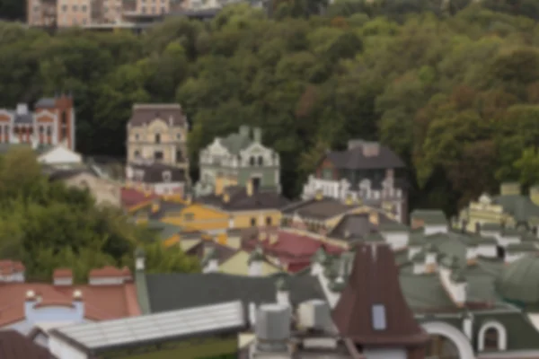 Roofs of the residential houses .Blurred background — Stock Photo, Image