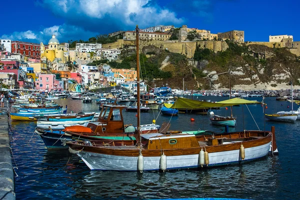 Procida beautiful island — Stock Photo, Image