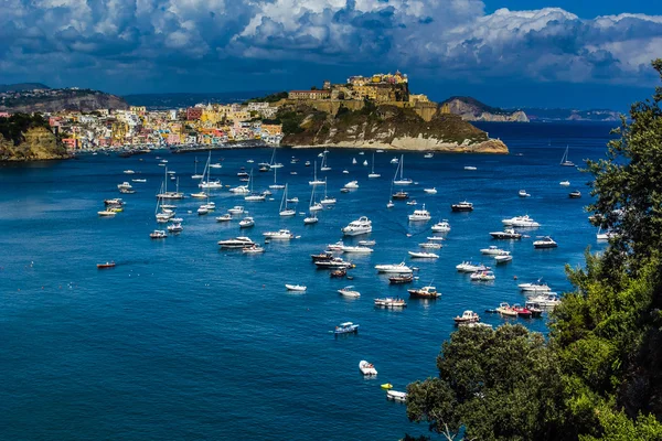 Procida hermosa isla — Foto de Stock