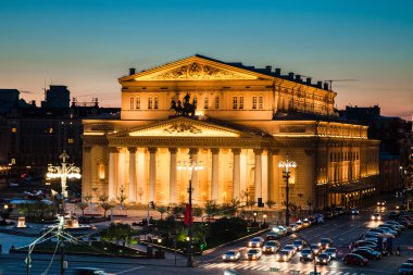 Moskova'da Bolşoy Tiyatrosu