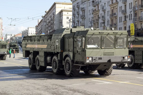 Russische leger parade — Stockfoto